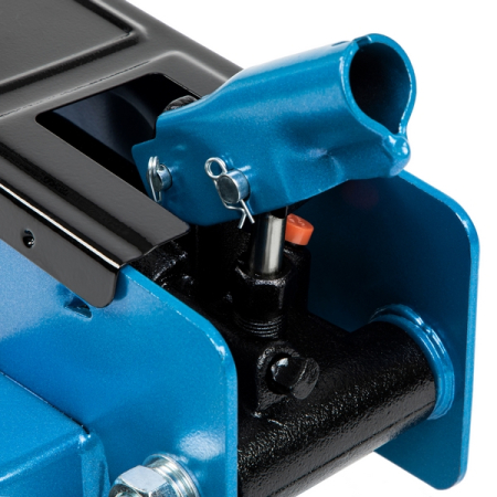 Подкатной гидравлический домкрат для автолюбителя, высокий подъем, 3 т, кейс, Stels 51157