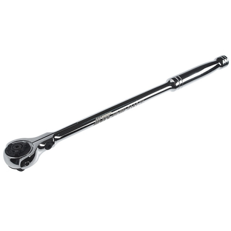 Ключ трещотка 1/4" 72 зуба 275 мм шарнирный, металлическая рукоятка JTC-5147