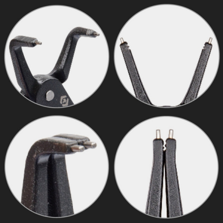 KING TONY 42154GP Набор съемников стопорных колец, 4 предмета