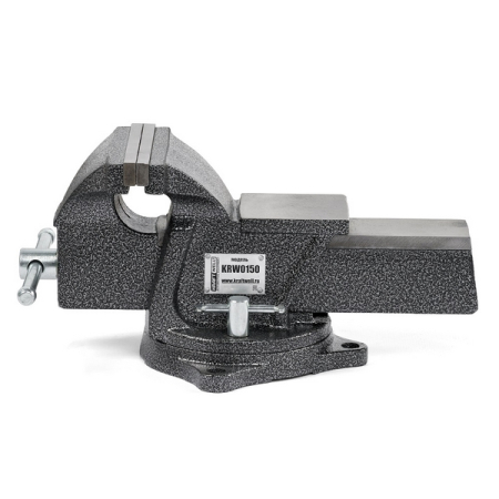 Тиски слесарные вращающиеся 150 мм KraftWell KRW0150