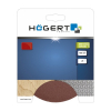 Круг шлифовальный на липучке 125 мм G80 (5 шт) HOEGERT HT8D103 Круг шлифовальный на липучке 125 мм G80 (5 шт) HOEGERT HT8D103