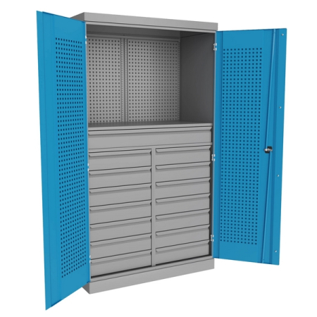 Шкаф металлический инструментальный Верстакофф TNC 181.14B1.S1