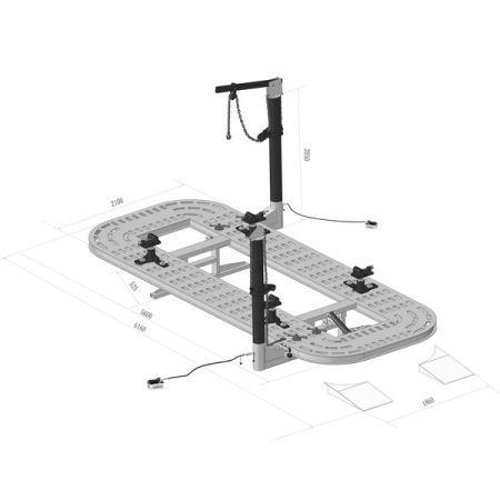NORDBERG BAS13 Стапель платформенный