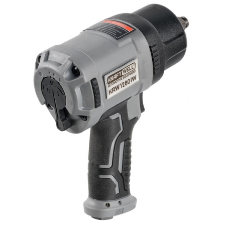 Гайковерт пневматический ударный 1/2”, 1300 Нм, KraftWell KRW1280IW