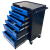 Инструментальная тележка, 6 ящиков, синяя, Great Wolf GWT-B6L