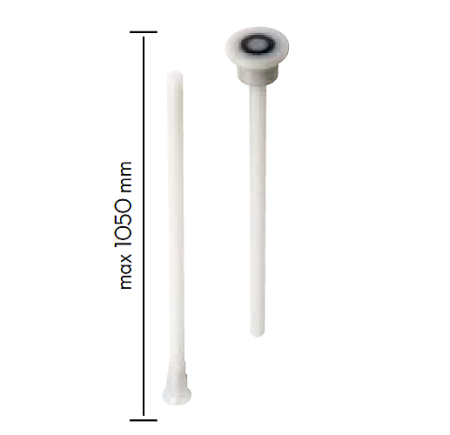 Пластиковая всасывающая трубка для IBC Piusi F15606000