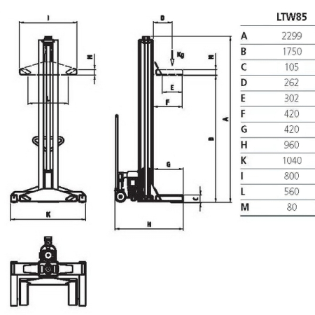 Колонны подкатные электромеханические, 8x8,5 тонн, WERTHER-OMA LTW858C+8 (380V) Колонны подкатные электромеханические, 8x8,5 тонн, WERTHER-OMA LTW858C+8 (380V)