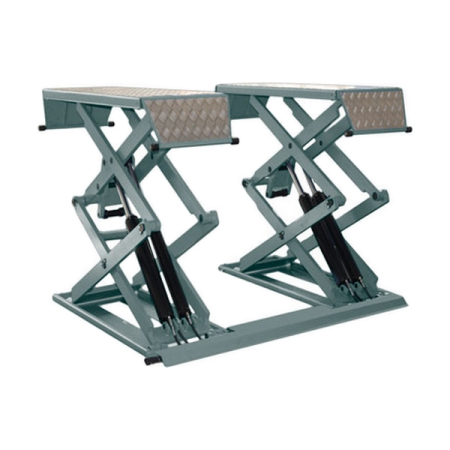 Подъемник ножничный электрогидравлический, 3 тонны, KRAFTWELL KRW3FS