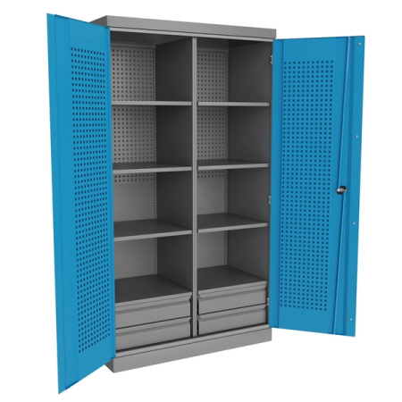 Шкаф металлический инструментальный Верстакофф TNC 182.4B.8S