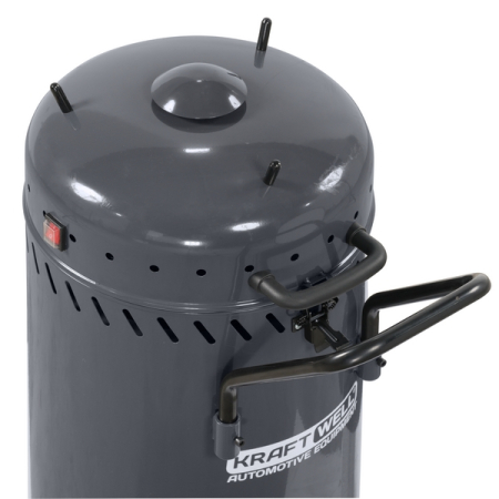 Установка пескоструйная, бак для песка 104 л, KraftWell KRW-SB100H