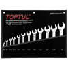 Набор рожковых ключей 6-32 мм, 12 предметов, TOPTUL GPAJ1202