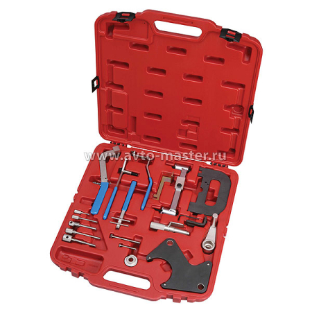 Набор фиксаторов распредвала / коленвала, Renault, кейс, 20 предметов МАСТАК 103-21801C