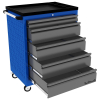 Тележка инструментальная, 5 ящиков, синяя, Верстакофф PROFFI 950.5