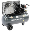 NORDBERG NCP50/420 Компрессор поршневой с ременной передачей 380В, ресив. 50л, 420л/мин