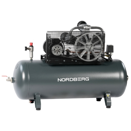 NORDBERG NCP300/950 Компрессор поршневой с ременной передачей 380В, ресив. 270л, 950л/мин