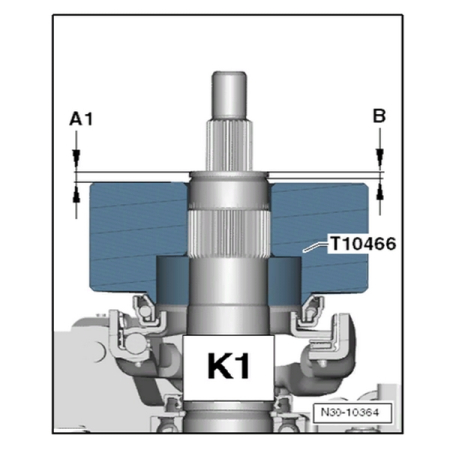 Инструмент для регулировки сцепления DSG VAG T10466 Car-Tool CT-D024 Инструмент для регулировки сцепления DSG VAG T10466 Car-Tool CT-D024