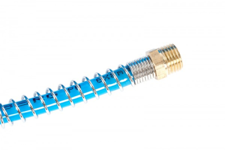 Nordberg HS0811PU Шланг воздушный спиральный полиуретановый 8x12мм, L=11 м, резьба 1/4"