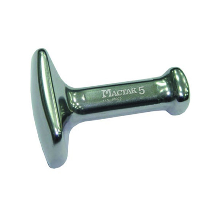 Поддержка наковальня рихтовочная полированная литая с широким основанием №5 (печать) Мастак 115-10005