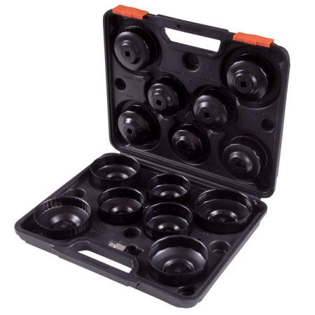 Набор съемников масляных фильтров, 15 предметов, AFFIX AF10340015C