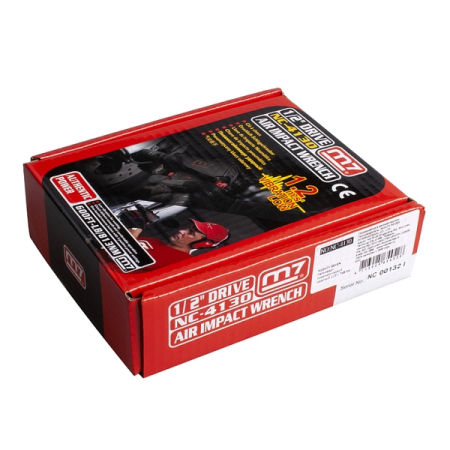 Гайковерт ударный пневматический 1/2 дюйма, 813 Нм Mighty Seven NC-4130