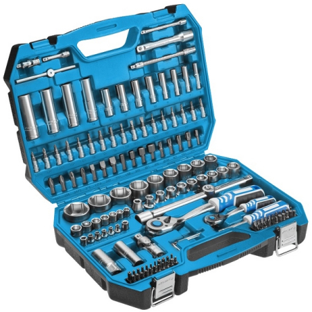 Набор инструментов, 144 шт, HOEGERT HT1R440 Набор инструментов, 144 шт, HOEGERT HT1R440