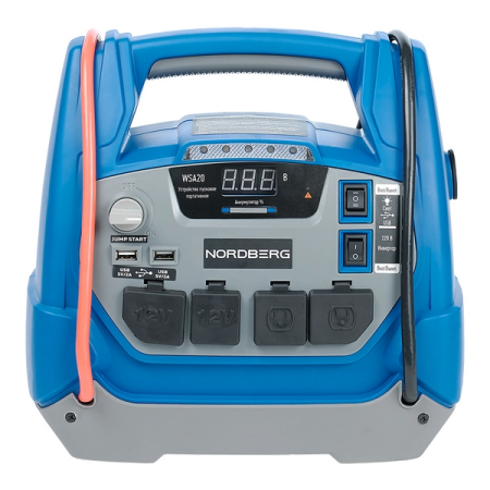 Nordberg WSA20 Пусковое устройство 12V, емкость 18 Ач, пусковой ток 1250А
