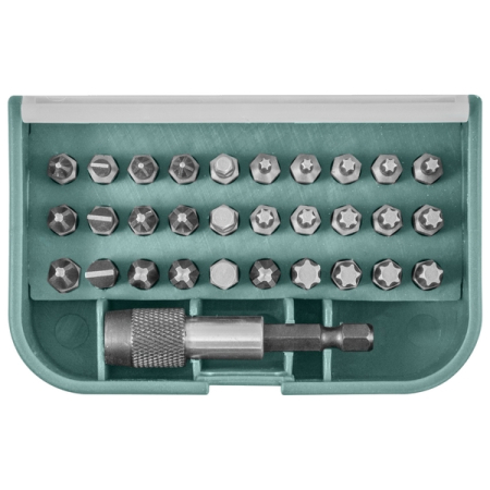 Набор вставок-бит 1/4"DR, 31 предмет, Jonnesway DBT31B