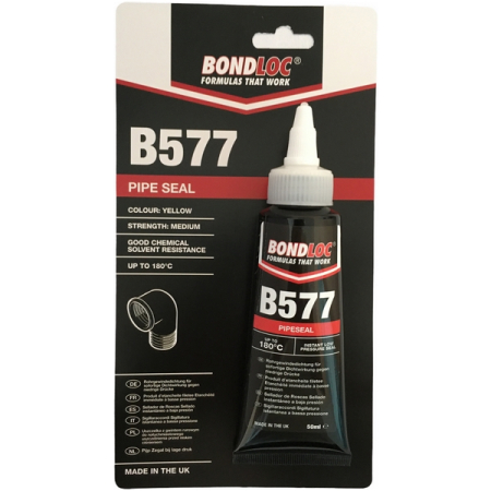 Резьбовой герметик средней прочности, гелеобразный, 50 мл, блистер, BONDLOC B577
