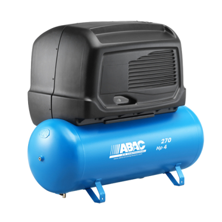 Малошумный двухступенчатый масляный ременной компрессор ABAC S B4900/270 FT4