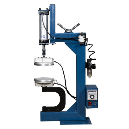 Вулканизатор настольный с двумя нагревателями, пневматический привод, AE&T DB-18B
