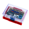 Набор вставок (бит) 1/4 дюйма, TORX, HEX, PZ, PH, SLOT, 33 предмета МАСТАК 058-10033C