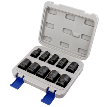 Набор ударных торцевых головок 1/2", 10 предметов, IRIMO 167-10-4
