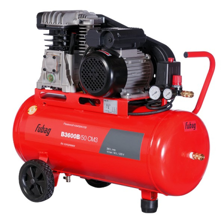 Компрессор воздушный ременный однофазный FUBAG B3600B/50 CM3