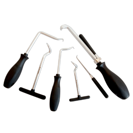 BAHCO 2633HD/S6 Набор съемников сальников и уплотнительных колец, 6 предметов