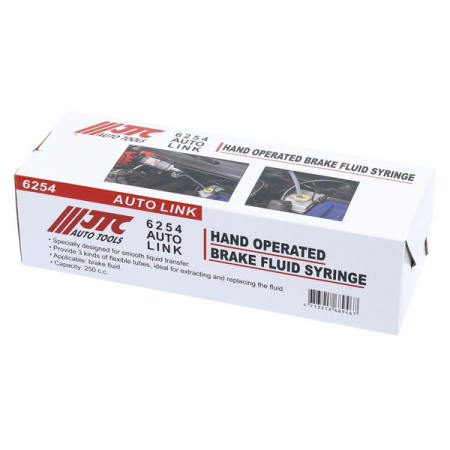 Шприц для тормозной жидкости 250 мл JTC-6254
