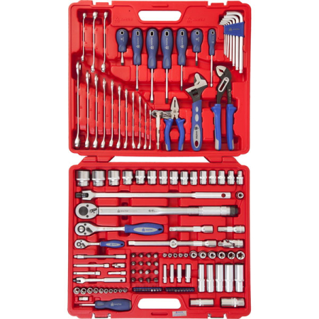 Набор инструментов для автомобиля, 133 предмета в кейсе Мастак 0-133C