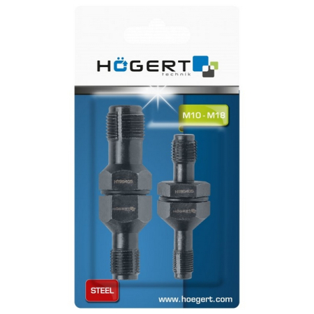 Набор инструментов для восстановления резьбы свечей зажигания, 2 шт, HOEGERT HT8G405