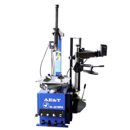 Шиномонтажный станок автоматический, с правой рукой и взрывной накачкой, 10-24 дюйма, AE&T M-221BP6 (220V)
