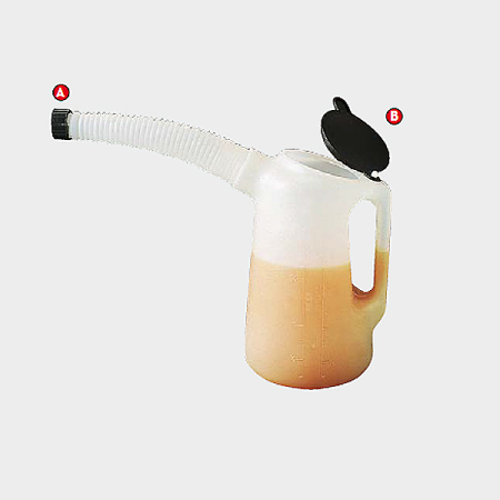 Мерная емкость 5 литров с пробкой и крышкой Piusi F00920000 Мерная емкость 5 литров с пробкой и крышкой Piusi F00920000