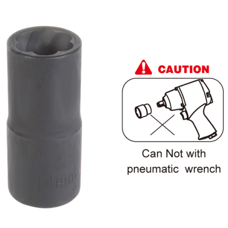 Головка для поврежденного крепежа 19 мм King Tony 9TD403-19M