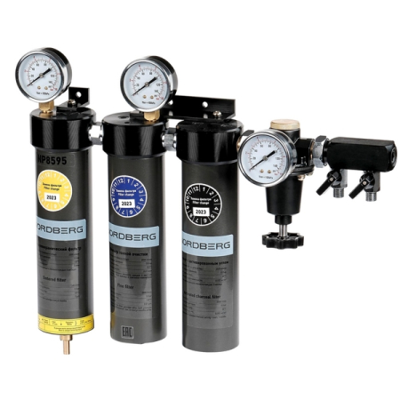 Фильтр группа воздушная трехступенчатая до 0,01 мкм, 1/2", NORDBERG NP8595