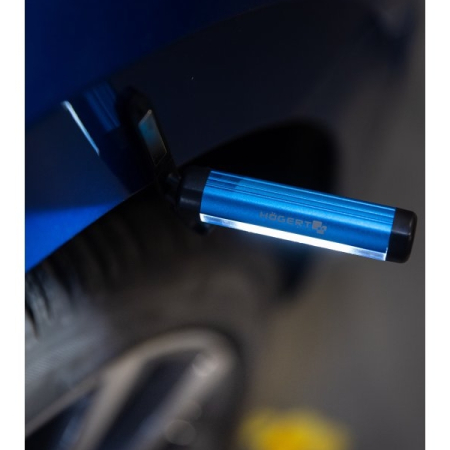 Фонарь светодиодный аккумуляторный, COB+SMD LED, поворотный кронштейн, HOEGERT HT1E418