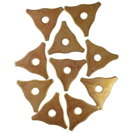 Электрод треугольный омедненный для споттера, 10 шт, Great Wolf GWR0001