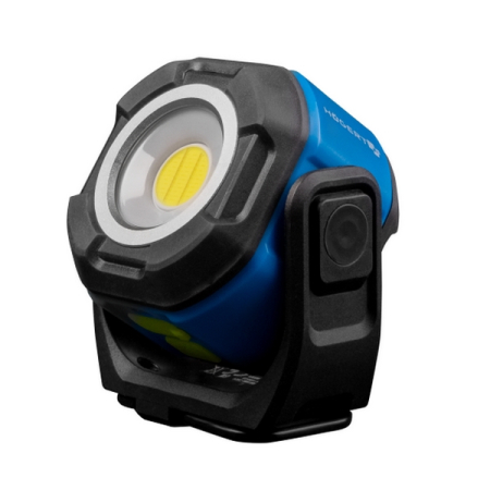 Фонарь аккумуляторный двухсторонний, SMD/COB LED, HOEGERT HT1E432