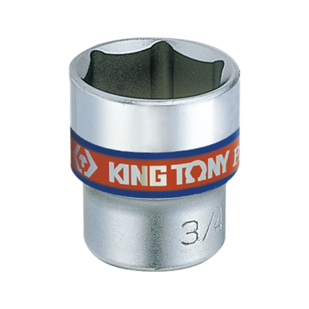 KING TONY 333516S Головка торцевая 3/8" стандартная шестигранная, 1/2" KING TONY 333516S Головка торцевая 3/8" стандартная шестигранная, 1/2"