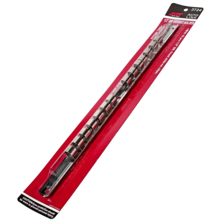 Держатель головок 1/2", L=400 мм, стальная рейка, 16 шт, JTC-3724