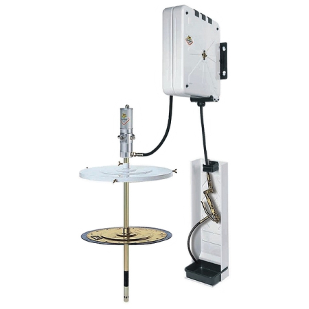 Солидолонагнетатель пневматический для бочек 180-220 кг RAASM 64210