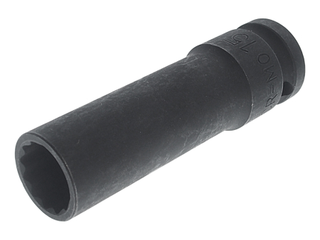 Головка торцевая 1/2" 15мм 12-ти гранная ударная тонкостенная L=82мм JTC