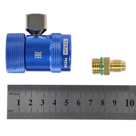 NORDBERG NFA5L Муфта быстросъемная R134a низкое давление, синяя