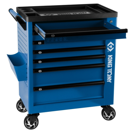 KING TONY 87G38-7B-B Тележка инструментальная PROFESSIONAL, 7 ящиков, синяя